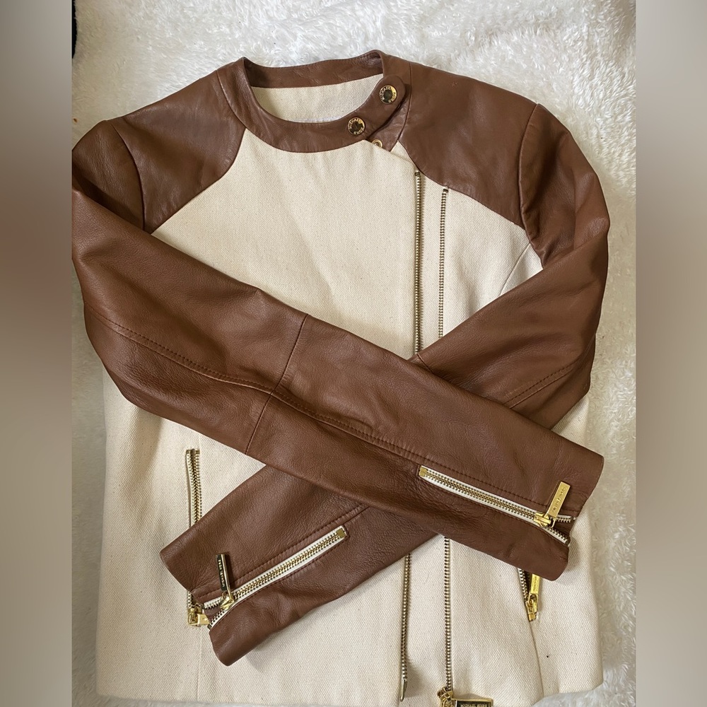 Michael Kors Moto Jacket sz 2
